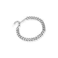 Curb Chain Bracelet (Silver)