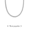 Curb Chain Necklace (Silver)