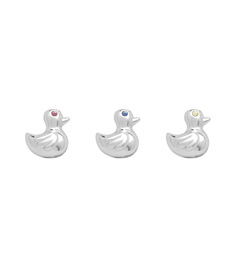 Stacey's Stories Duck Charm (Silver)