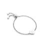 Engravable Clover Bracelet (Silver)