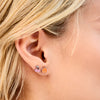 Enamel Stud Earring Pack (Silver)