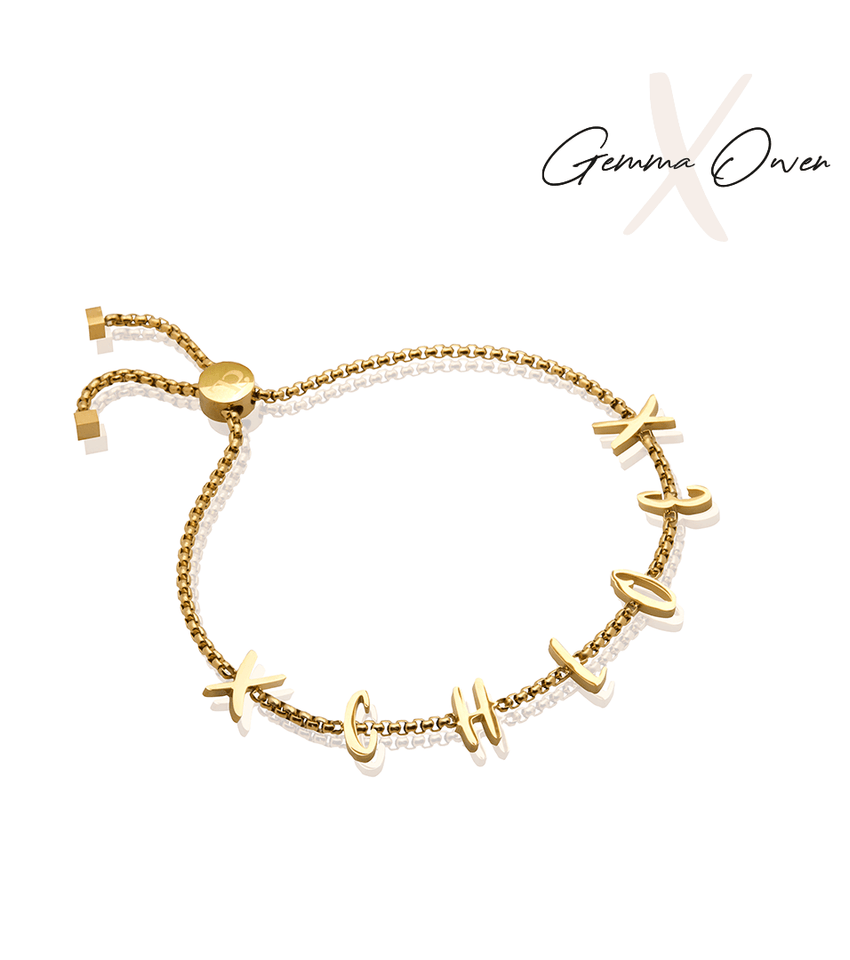 Gemma Owen GXO Custom Box Chain Bracelet (Gold)