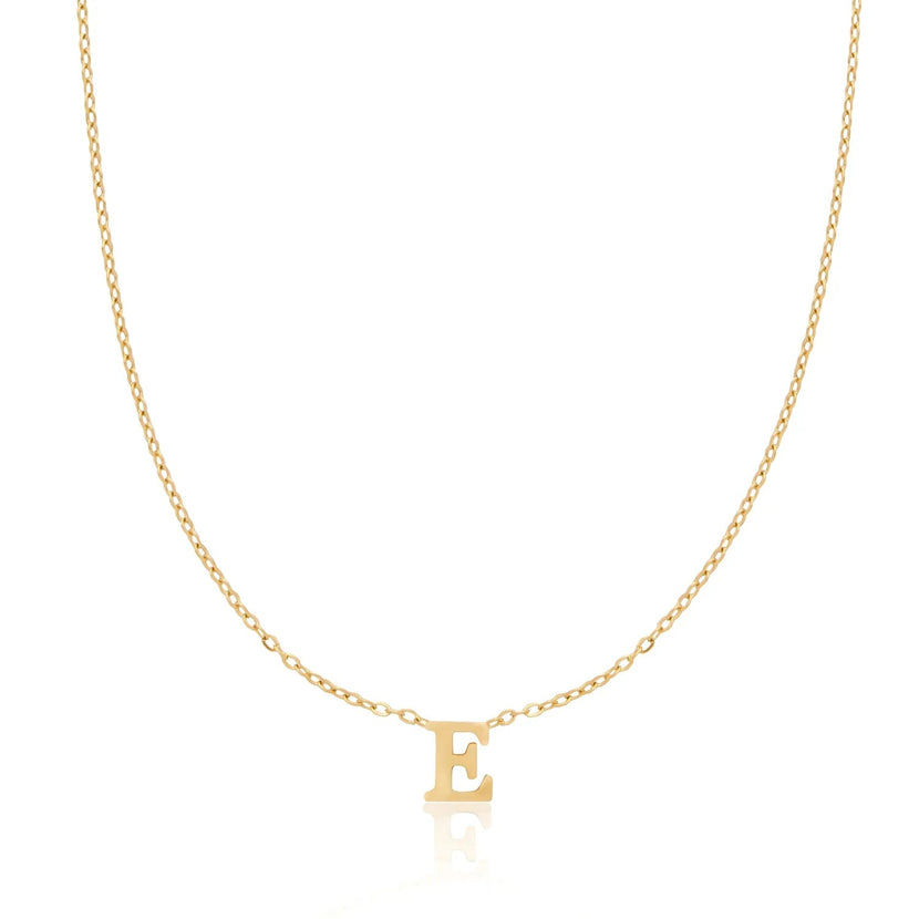 Mini Initial Necklace (Gold) (CS Replacement)