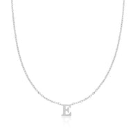 Mini Initial Necklace (Silver) (CS Replacement)