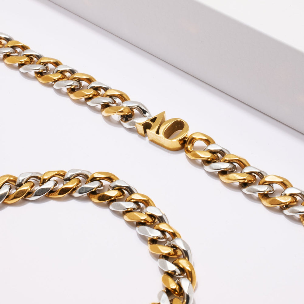 Initial Choker (Gold/Silver) - Main Image