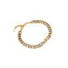 Initial Curb Bracelet (Gold/Silver)