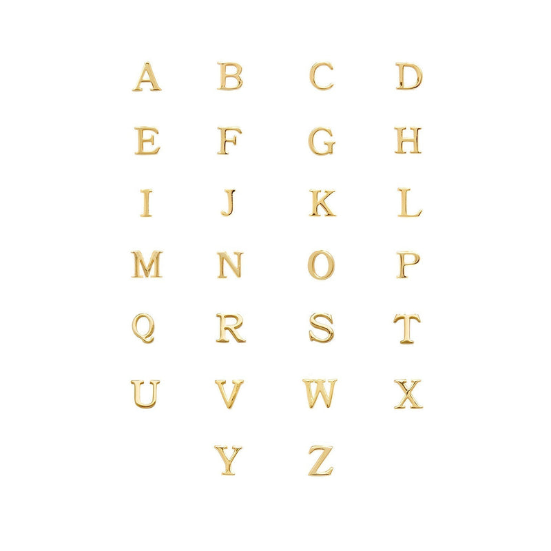 Stacey's Stories Initial Pendant (Gold)