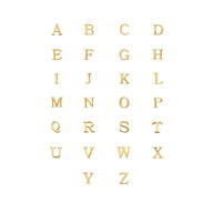 Stacey's Stories Initial Pendant (Gold)