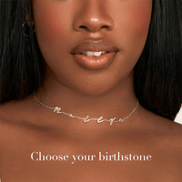 Signature Custom Name Necklace (Silver)