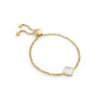 Pearl Clover Bracelet (Gold)