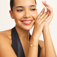 Pearl Clover Bracelet (Silver)