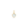 Pearl Heart Pendant (Gold)
