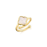 Pearl Clover Ring (Gold)