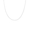 Stacey's Stories Fine Chain Necklace (Silver)