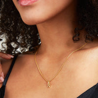 Stacey's Stories Initial Necklace (Gold)
