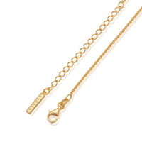Stacey's Stories Pearl & Love Fine Chain Necklace (Gold)