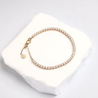 Tennis Bracelet (Rose Gold)