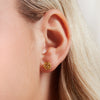 Stacey's Stories Rose Stud Earrings (Gold)