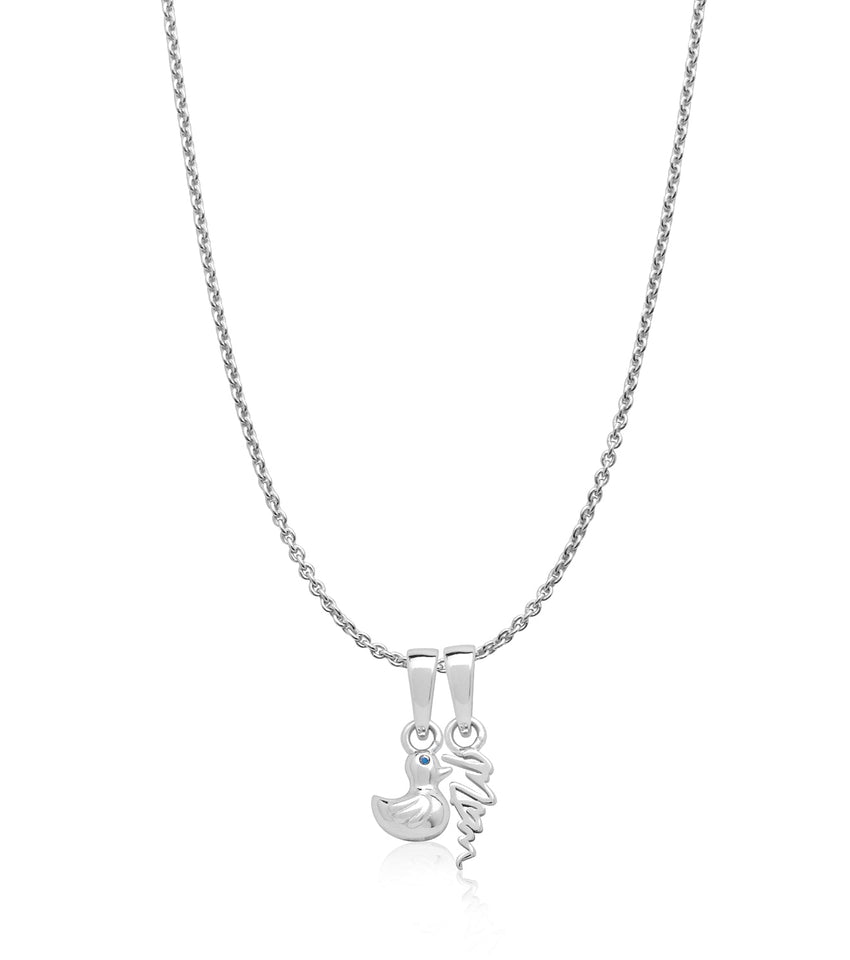 Stacey's Stories Duck Charm (Silver)