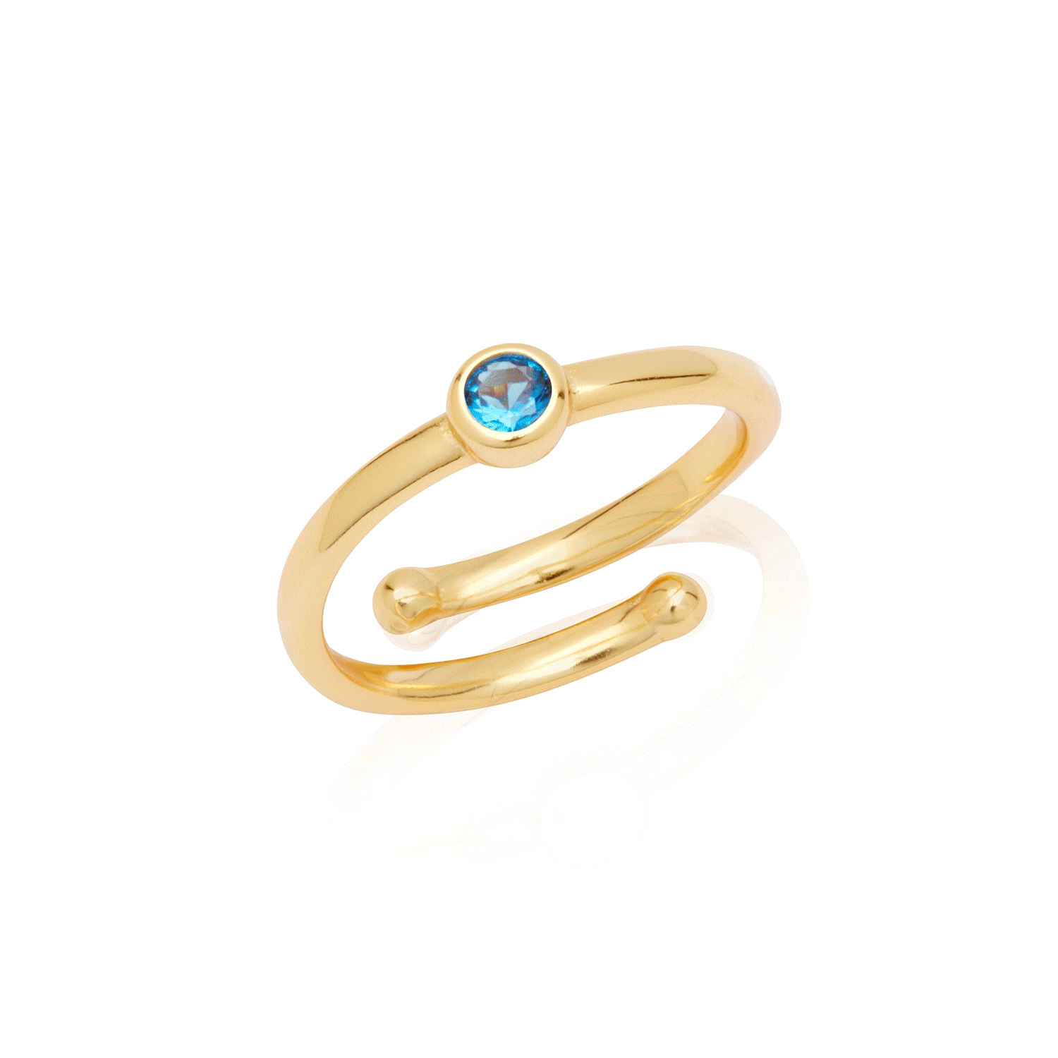 Birthstone Ring (Gold)