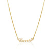 Carrie Name Necklace (Gold)