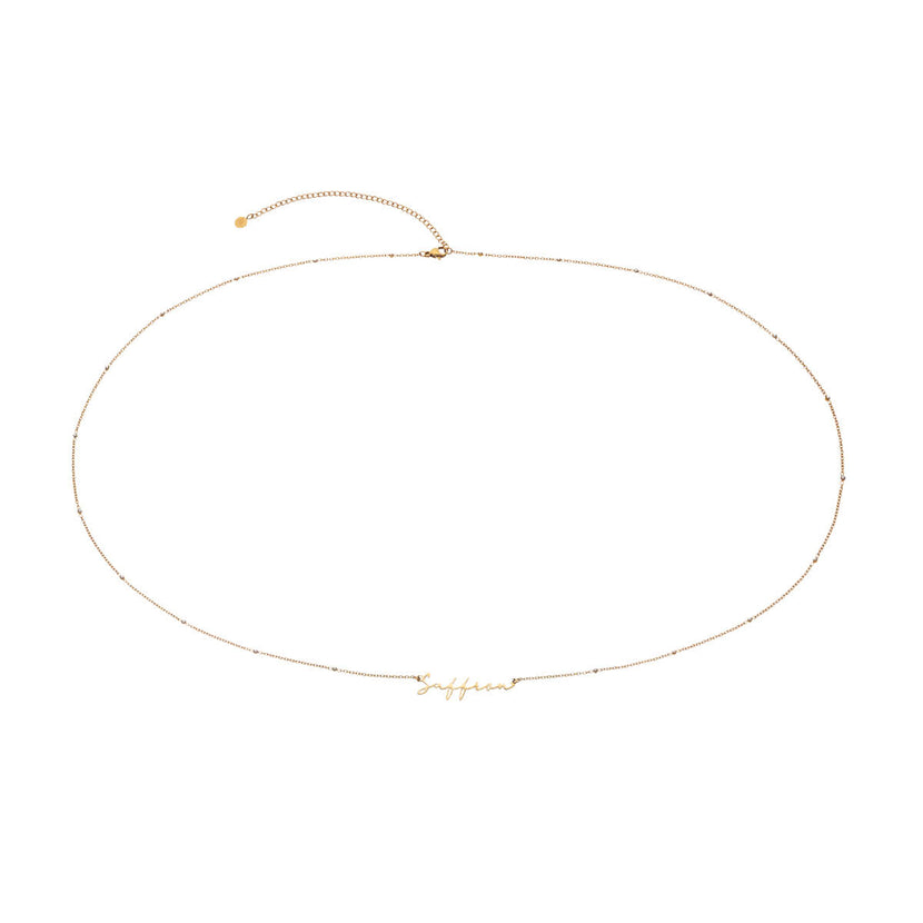 Crystal Custom Body Chain (Gold)