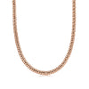 Curb Chain Necklace 16 in (Rose Gold)