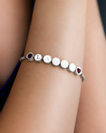 Custom Bead Bracelet (Silver)