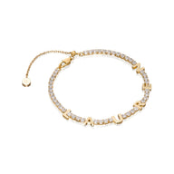 Custom Name Tennis Bracelet (Gold)