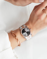 Figaro Chain Bracelet (Rose Gold)