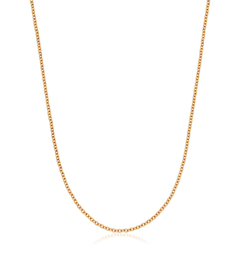 Fine Chain Necklace (Gold)