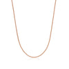 Fine Chain Necklace (Rose Gold)