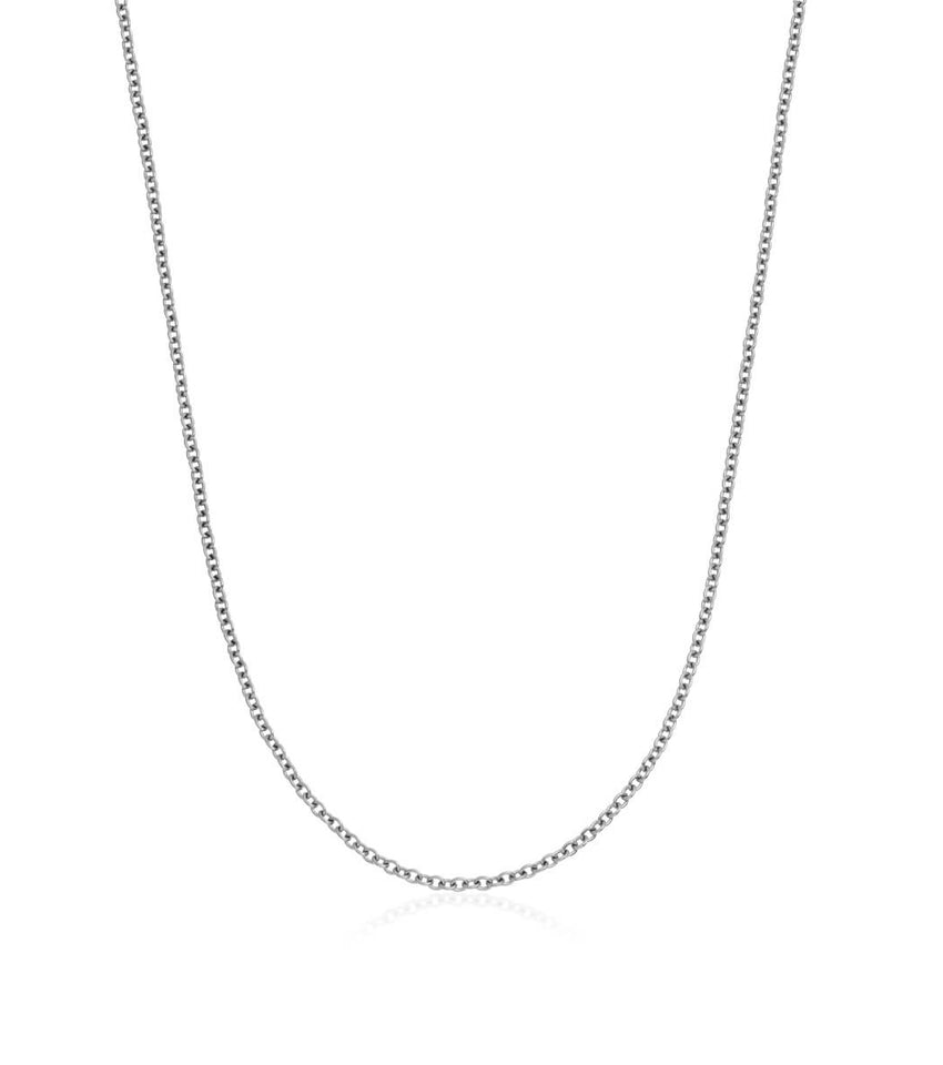 Fine Chain Necklace (Silver)