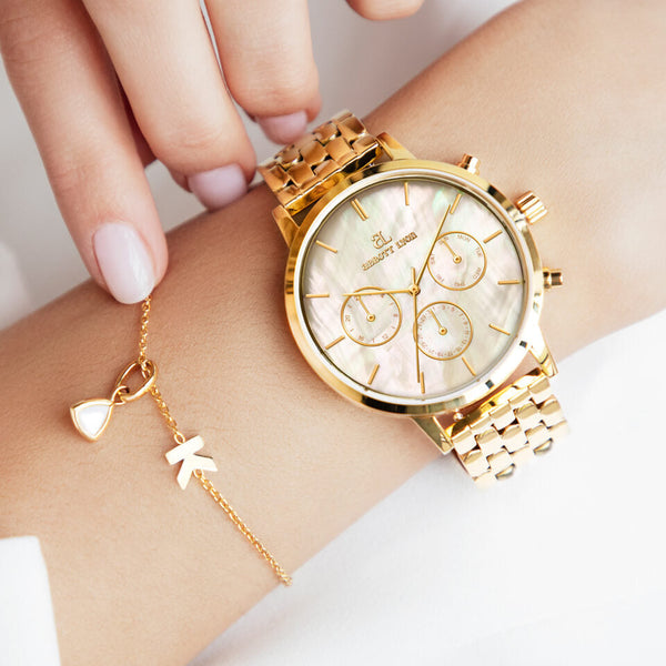 Initial Bracelet (Gold)