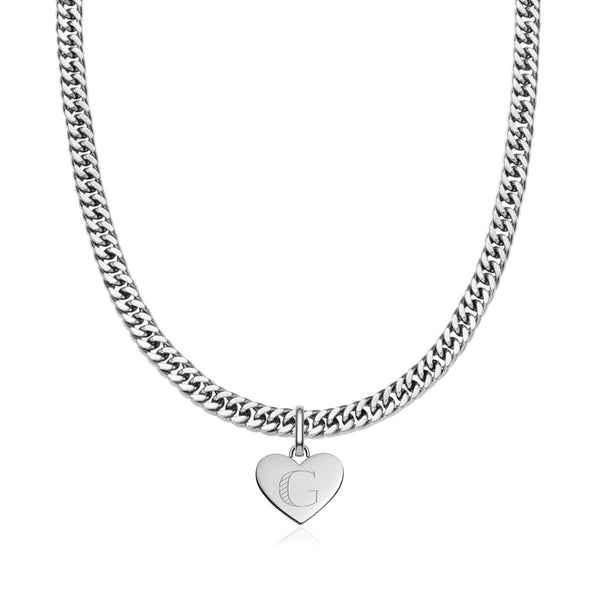 Wanderlust + Co Reflect XL Curb Chain Necklace, Gold at John Lewis &  Partners