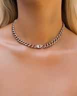 Initial Choker (Rose Gold)