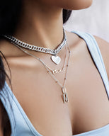 Initial Necklace (Silver)