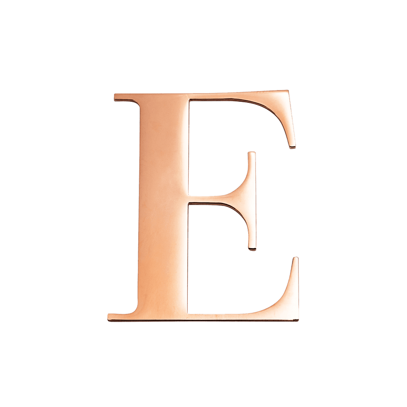 Large Metal Letters - Silver