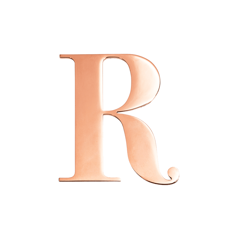 Large Metal Letters - Silver