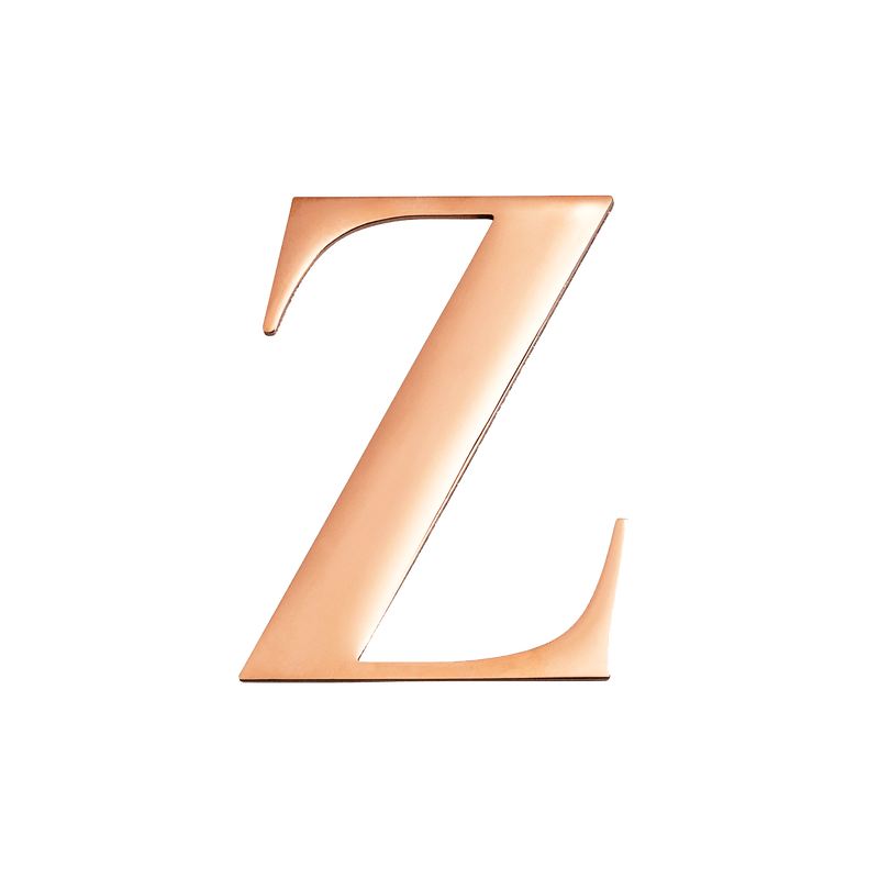 Large Metal Letters - Silver