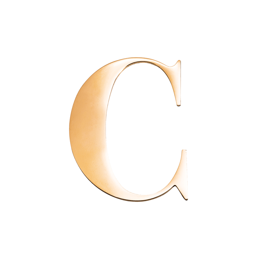 Large Metal Letters - Silver