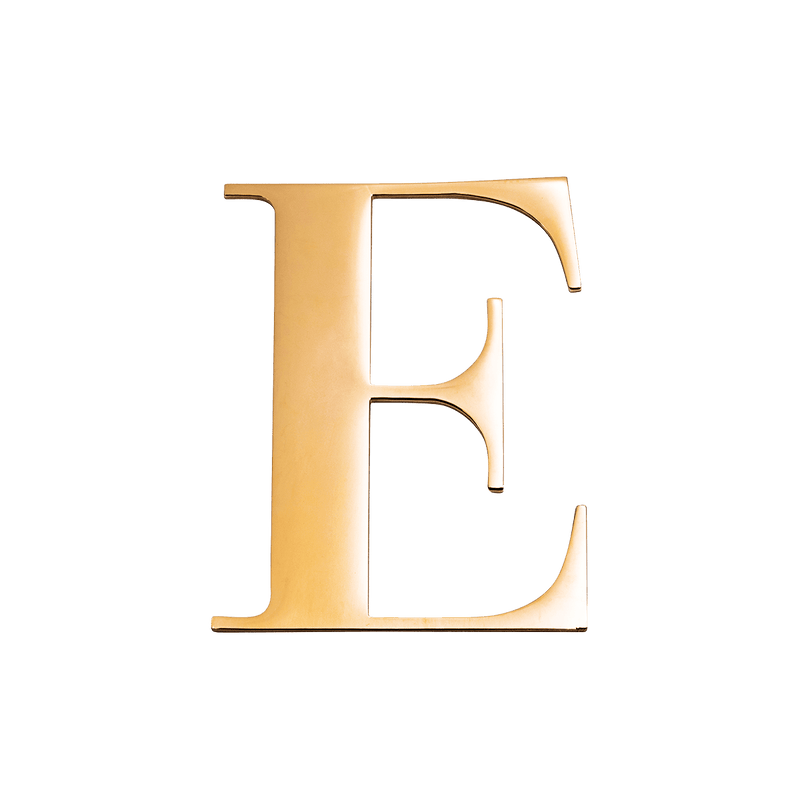 Large Metal Letters - Silver