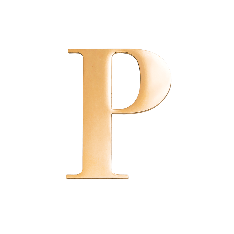 Large Metal Letters - Silver