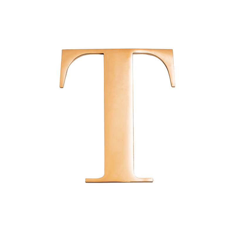 Large Metal Letters - Silver