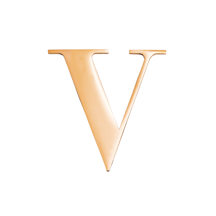 Large Metal Letters - Silver