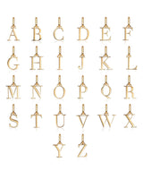Letter Pendant (Gold)