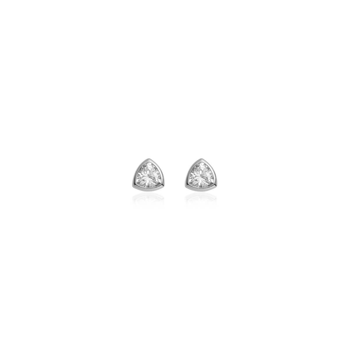 925 Sterling Crystal Stud Earrings