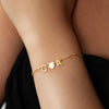 Luxe Custom Initials Bracelet (Gold)