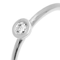 Luxe Diamond Ring (Silver)
