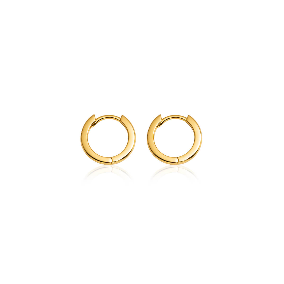 925 Sterling Silver Huggie Hoop Earrings